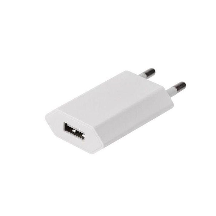 Изображение Устройство зарядное сетевое для iPhone/iPad USB 5В 1А бел. Rexant 16-0273