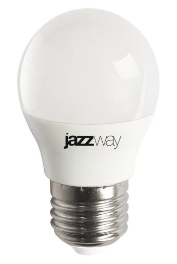 Изображение Лампа светодиодная PLED-LX 8Вт G45 шар 4000К нейтр. бел. E27 Pro JazzWay 5025301