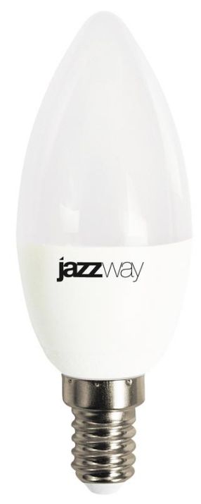 Изображение Лампа светодиодная PLED-LX 8Вт C37 свеча 5000К холод. бел. E14 Pro JazzWay 5028500
