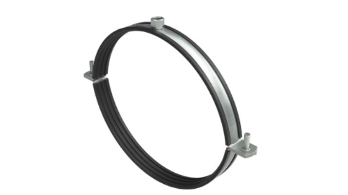 Изображение Хомут для воздуховодов с изоляцией с гайкой М8 для труб d710мм DKC BHV21710
