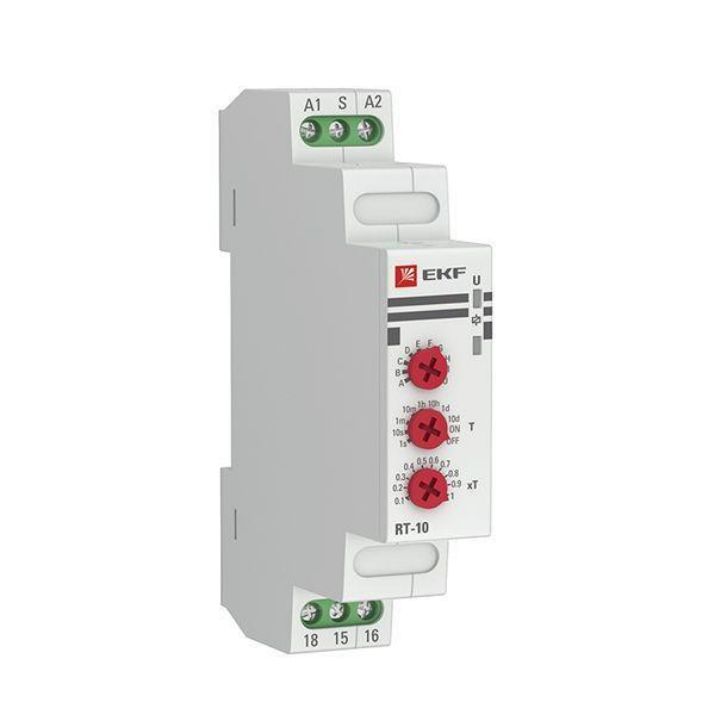 Изображение Реле времени RT-10 12-240В 10 устанавл. функц. PROxima EKF rt-10-12-240