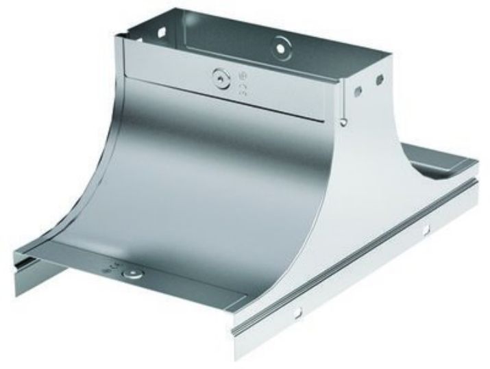 Изображение Крышка-ответвитель TS осн. 400 H100 в комплекте с крепеж. эл. гор. цинк. DKC 37346KHDZ