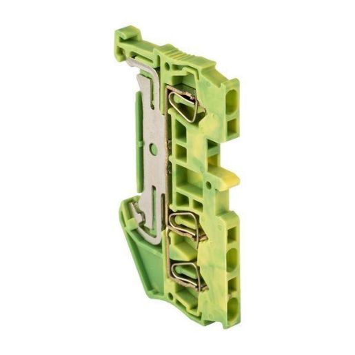 Изображение Колодка клеммная ST-1.5 3 вывода земля пружинная EKF plc-jxb-st-1.5-3-pen