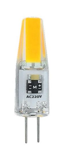 Изображение Лампа светодиодная PLED-G4 COB 3Вт капсульная 3000К тепл. бел. G4 240лм 220В JazzWay 2857446