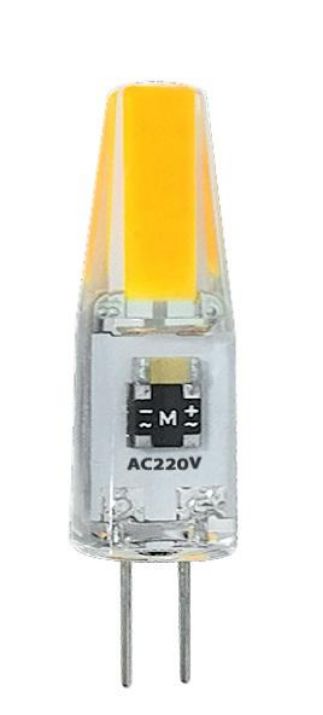 Изображение Лампа светодиодная PLED-G4 COB 3Вт капсульная 3000К тепл. бел. G4 240лм 220В JazzWay 2857446