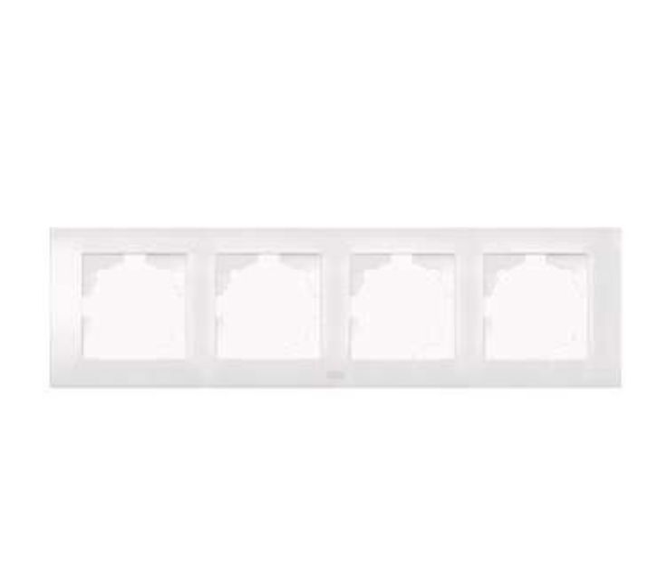 Изображение Рамка 4-м Cosmo бел. ABB 612-010200-228