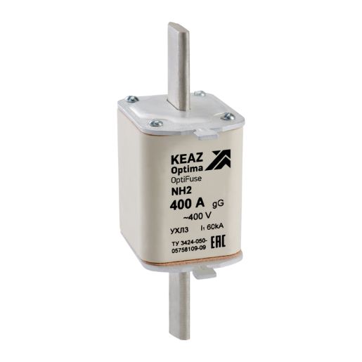 Изображение Вставка плавкая OptiFuse NH2 315 400AC 0 gG УХЛ3 КЭАЗ 144760