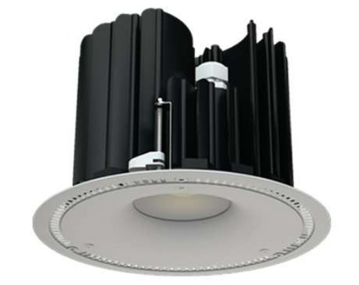 Изображение Светильник светодиодный DL Power LED 40 D40 4000К IP66 встраив. матов. СТ 1170001090