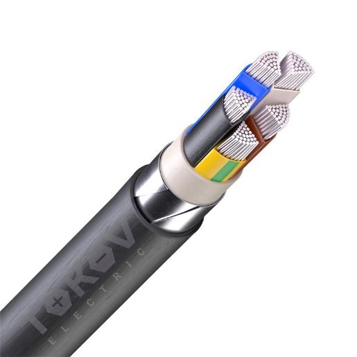 Изображение Кабель TOKOV ELECTRIC АВБШвнг(А) 5х70 МС (N PE) 1кВ (м) УТ000030784