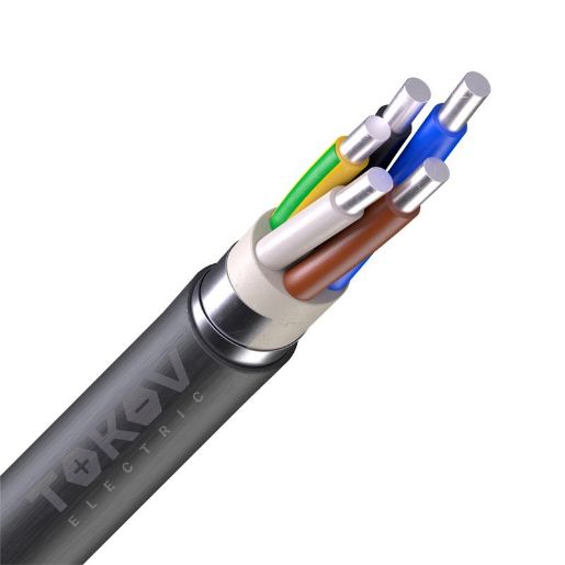 Изображение Кабель TOKOV ELECTRIC АВВГнг(А)-LS 5х25 ОК (N PE) 0.66кВ (м) УТ000030800