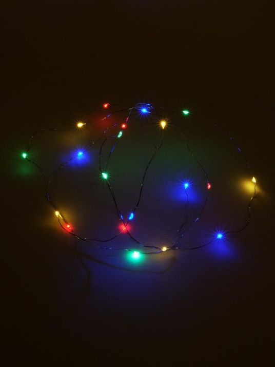 Изображение Гирлянда "Нить" LDM020M-BO 20RGB минидиодов 1.9м IP20 SHLights 4690601042125