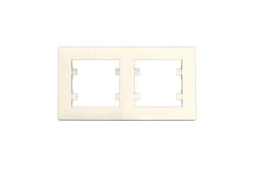 Изображение Рамка 2-м Karea RIZZ крем Makel 88010702