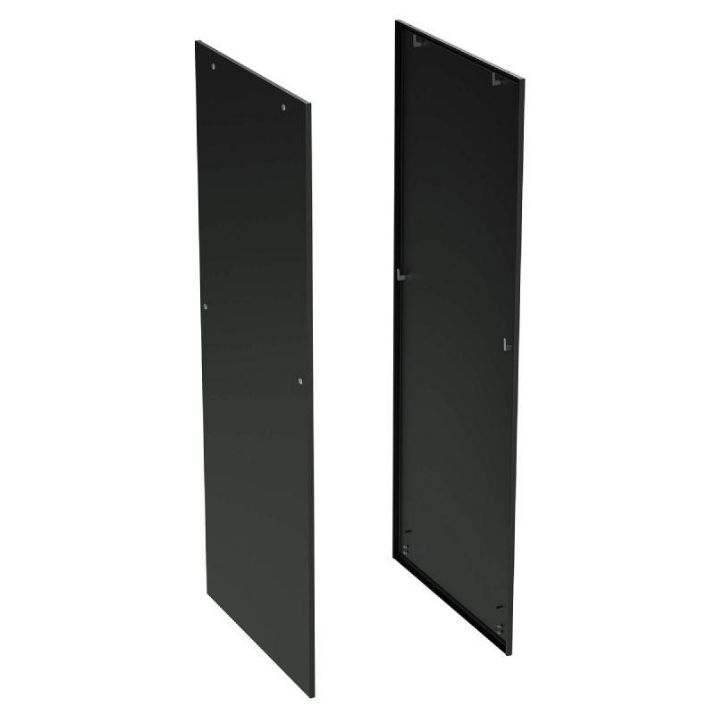 Изображение Панель боковая односекционная для 19дюйм IT-CQE 1200х600 RAL9005 (уп.2шт) DKC RBITCPLS1260