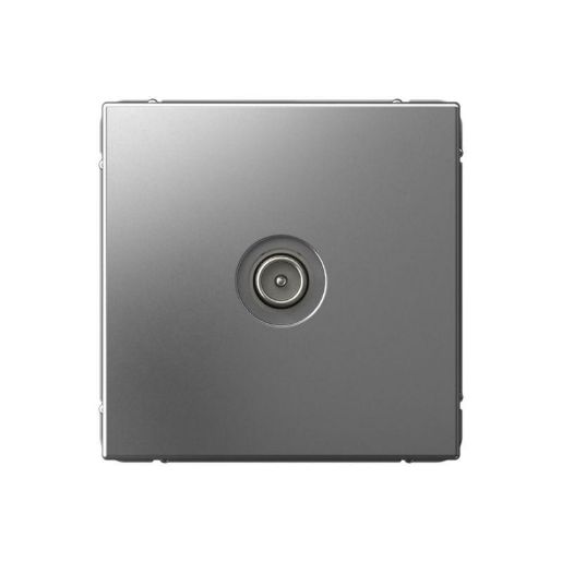 Изображение Розетка телевизионная оконечная TV ArtGallery 1дБ механизм сталь SE GAL000991