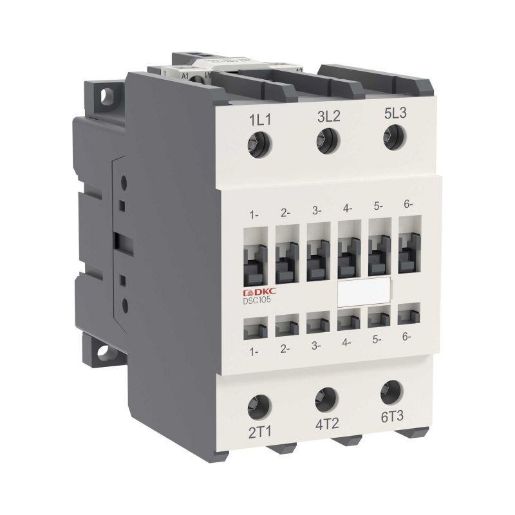 Изображение Контактор магнитный YON DSC105 105A 55кВт AC3 3P кат.220В AC YON DSC105-3C00A230