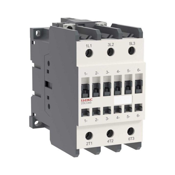 Изображение Контактор магнитный YON DSC065 65A 30кВт AC3 3P кат.220В AC YON DSC065-3C00A230
