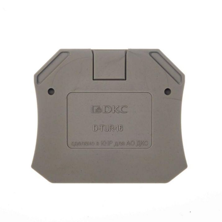 Изображение Изолятор торцевой для клемм TUR-16 DKC D-TUR-16