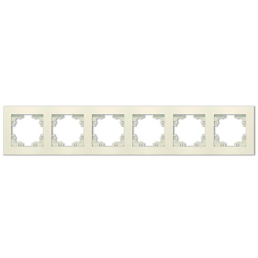 Изображение Рамка 6-м Афина универс. сл. кость (ivory) Universal A1043-I