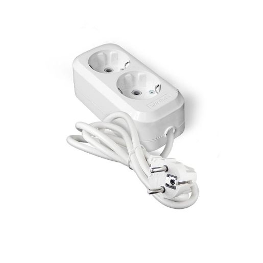 Изображение Удлинитель 2х3м с заземл. IP20 Е-302А ПВС 3х1.5 Universal 1718