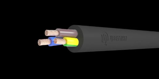 Изображение Кабель КГ-ХЛ 3х1.5 (N PE) 220/380-3 (м) Цветлит 00-00142686