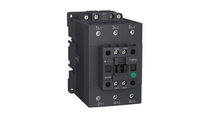 Изображение Контактор MC1D 3п 95А кат. 110-250В AC/DC 1НО+1НЗ SE MC1D95KUE