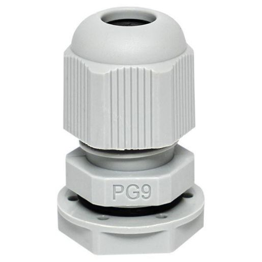 Изображение Сальник PG9 d4-8мм (d отверст. 16мм) IP54 (уп.4шт) PROxima EKF plc-pg-9-4-r