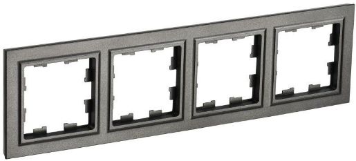 Изображение Рамка 4-м BRITE РУ-4-БрТБ бронза IEK BR-M42-K45