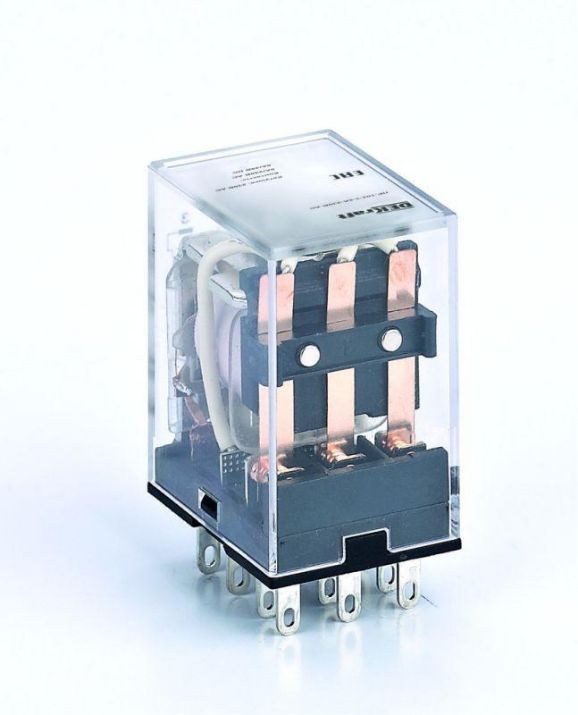 Изображение Реле промежуточное ПР-102 5А 230В AC 3 конт. с LED-индикацией DEKraft 23883DEK