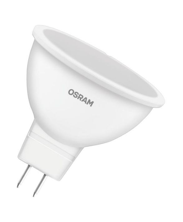 Изображение Лампа светодиодная LED Star MR16 50110 5W/830 230V GU5.3 5Вт матовая 3000К тепл. бел. GU5.3 MR16 400лм 220-240В пластик. (замена 50Вт) OSRAM 4058075480469