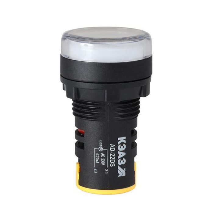 Изображение Лампа AD22DS(LED) матрица 22мм 230В бел. КЭАЗ 238572