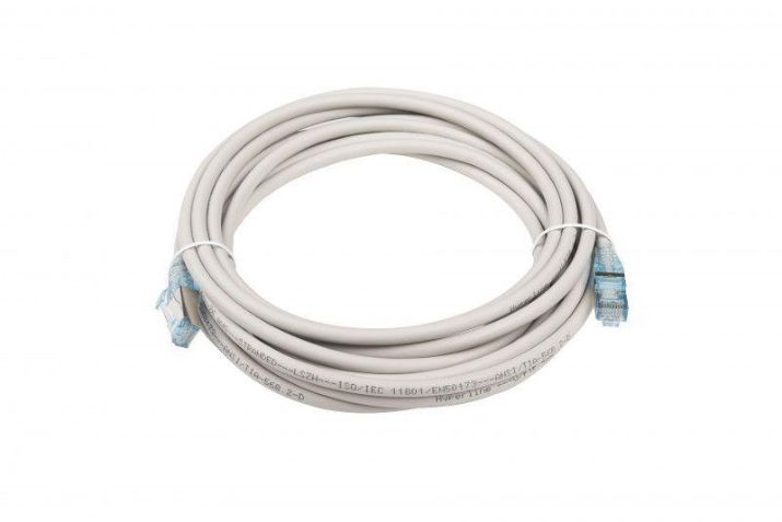 Изображение Патч-корд PC-LPM-STP-RJ45-RJ45-C6-5M-LSZH-GY F/UTP экран. кат.6 LSZH 5м сер. Hyperline 42377