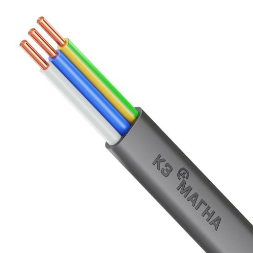 Изображение Кабель ВВГ-Пнг(А)-LS 3х10 ОК (N PE) 0.66кВ (м) Магна УТ000026413