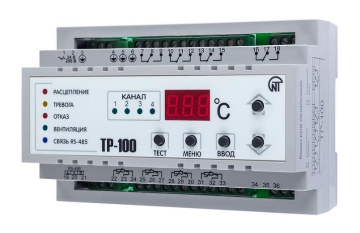 Изображение Реле температурное цифровое ТР-100 НовАтек-Электро 3425606100