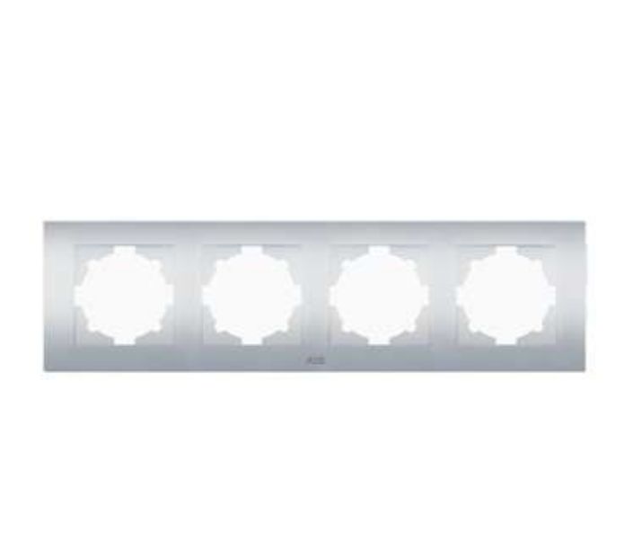 Изображение Рамка 4-м Cosmo алюм. ABB 612-011000-228