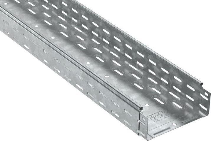 Изображение Лоток листовой перфорированный 300х80 L3000 сталь HDZ IEK CLP10-080-300-3-M-HDZ