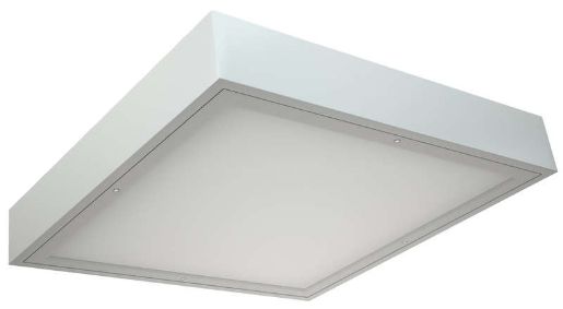 Изображение Светильник светодиодный OWP ECO LED 595 EM 4000К IP54/IP20 накладной встраив. матов. СТ 1372000150