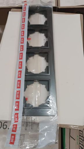 Изображение Рамка 4-м Zena дым. ABB 500-011100-228