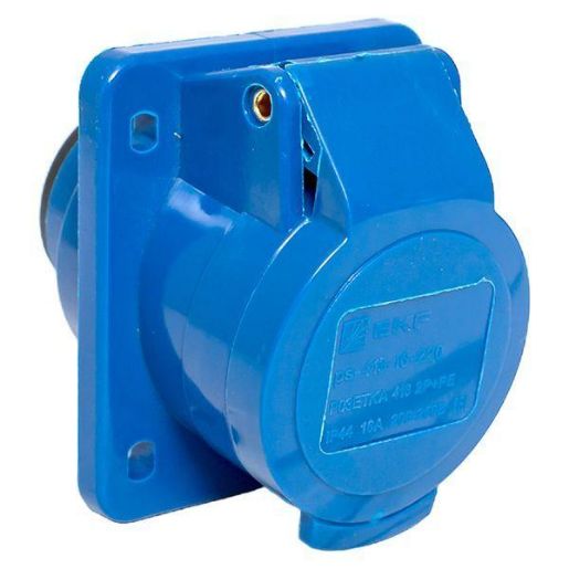 Изображение Розетка скрыт. уст. 16А 220В 2P+РЕ IP44 (413) EKF ps-413-16-220