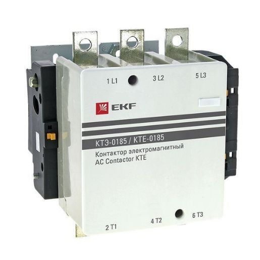 Изображение Контактор КТЭ 185А кат. 380В AC 1НО EKF ctr-b-185-380