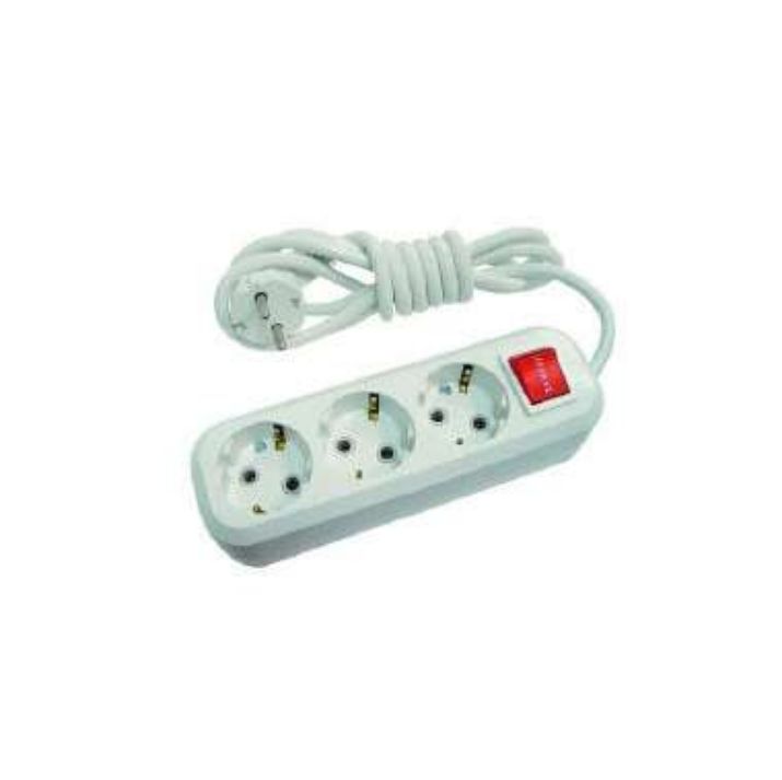 Изображение Удлинитель 3х2м с заземл. 16А IP20 с выкл. Makel MGP212