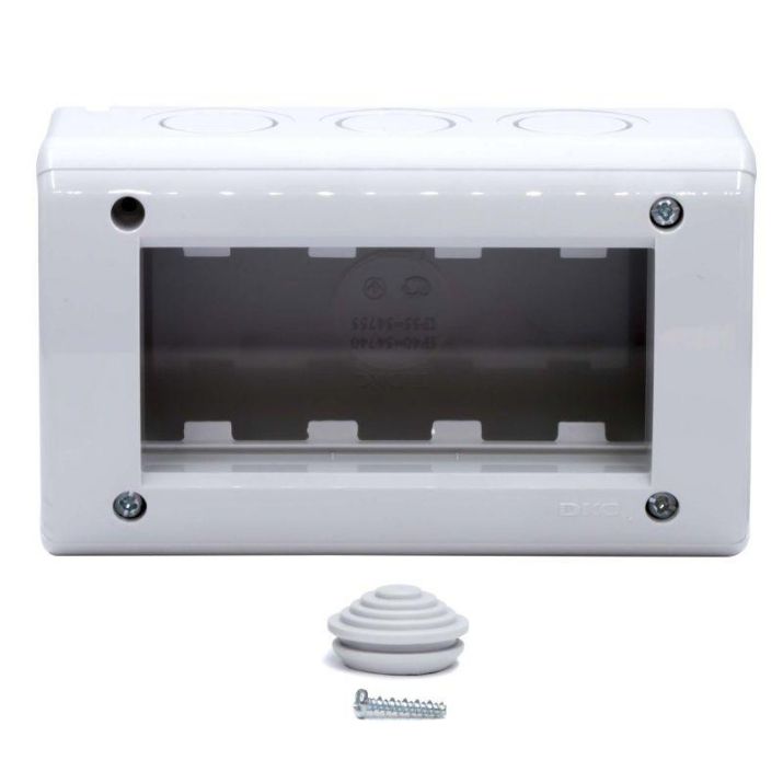 Изображение Коробка установочная под VIVA 4 мод. настен. IP40 DKC 54740