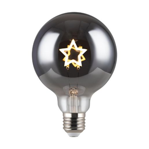 Изображение Лампа светодиодная Loft Led G95 3Вт 3000К E27 Voltega 8521