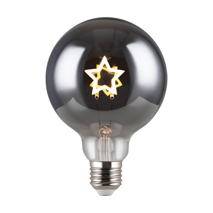 Изображение Лампа светодиодная Loft Led G95 3Вт 3000К E27 Voltega 8521