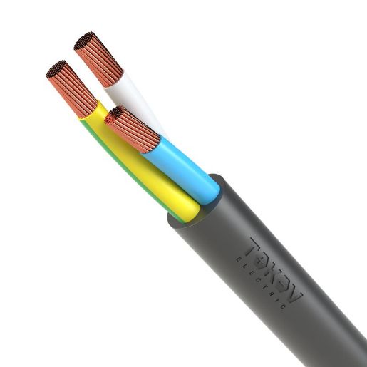 Изображение Кабель TOKOV ELECTRIC КГтп-ХЛ 3х1.5 (N PE) 380/660-3 (м) 00-00027184