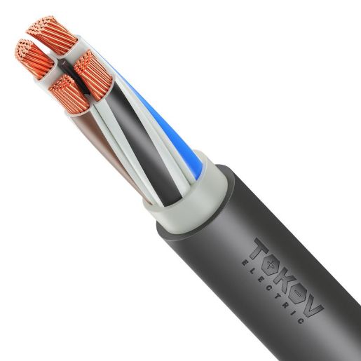 Изображение Кабель TOKOV ELECTRIC ВВГнг(А)-LS 4х50 МС (N) 1кВ (м) УТ000029822