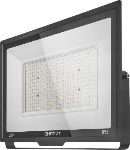 Изображение Прожектор светодиодный 90 481 OFL-04-01 300Вт 6500К IP65 26500лм черн. ОНЛАЙТ 90481