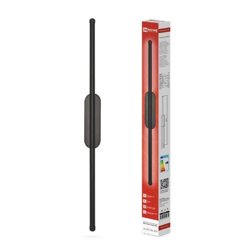 Изображение Светильник светодиодный ESTETIKA LUV-60C-40BL 10Вт 4000К 700лм 230В 600х50х25 черн. IN HOME 4690612054810