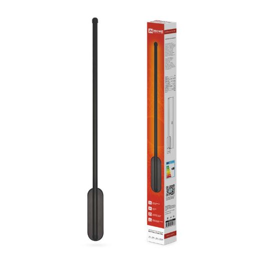 Изображение Светильник светодиодный ESTETIKA LUV-60A-30BL 10Вт 3000К 700лм 230В 600х50х25 черн. IN HOME 4690612054476