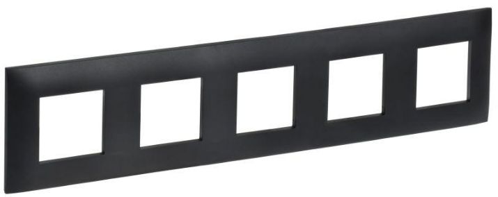 Изображение Рамка 5-м SKANDY SK-F05Bl черн. IEK SK-M52-K02