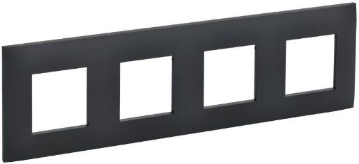 Изображение Рамка 4-м SKANDY SK-F04G графит IEK SK-M42-K53